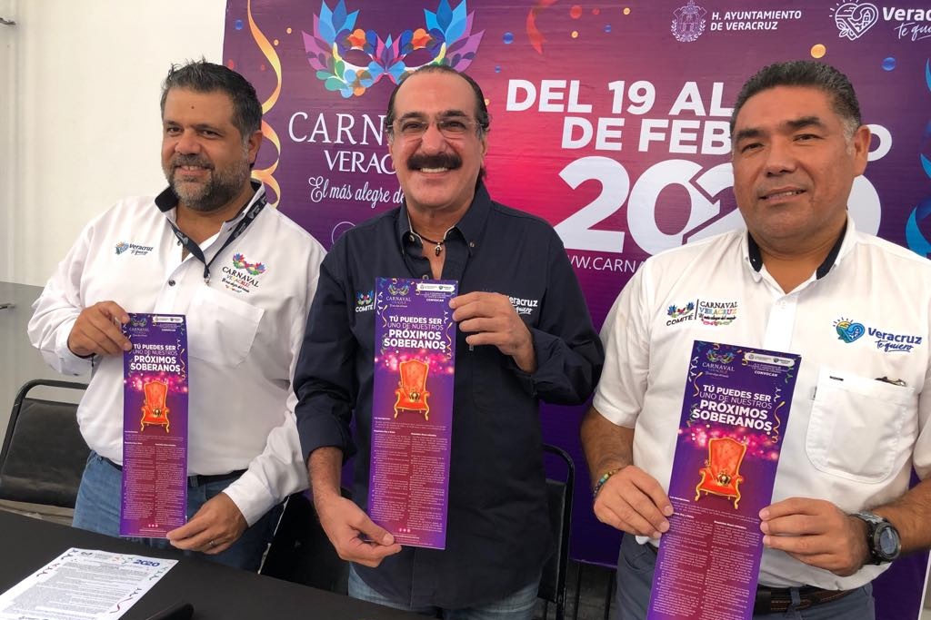 Imagen Anuncian convocatoria para Reyes del Carnaval 2020 de Veracruz
