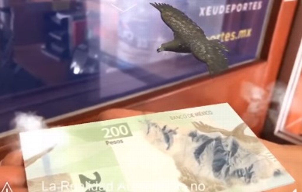 Imagen Mira cómo funciona en los nuevos billetes la realidad aumentada (+video)