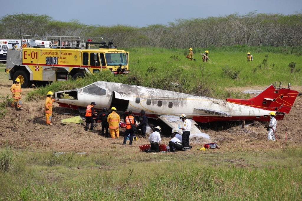 Imagen Realizan simulacro a escala real por accidente aéreo, en Xalapa, Veracruz (+Fotos)