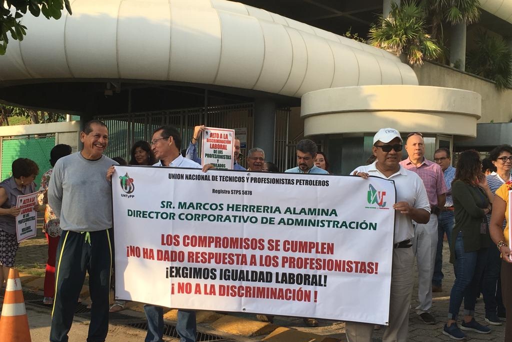 Imagen Trabajadores de Pemex denuncian discriminación laboral
