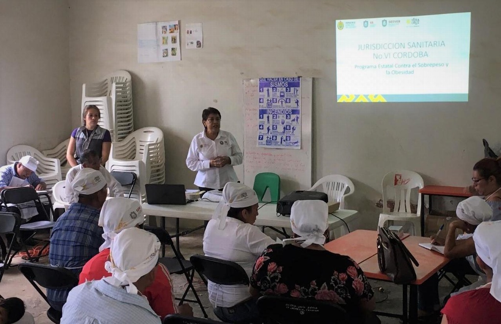 Imagen Capacitan a padres y maestros en nutrición saludable en Córdoba, Veracruz