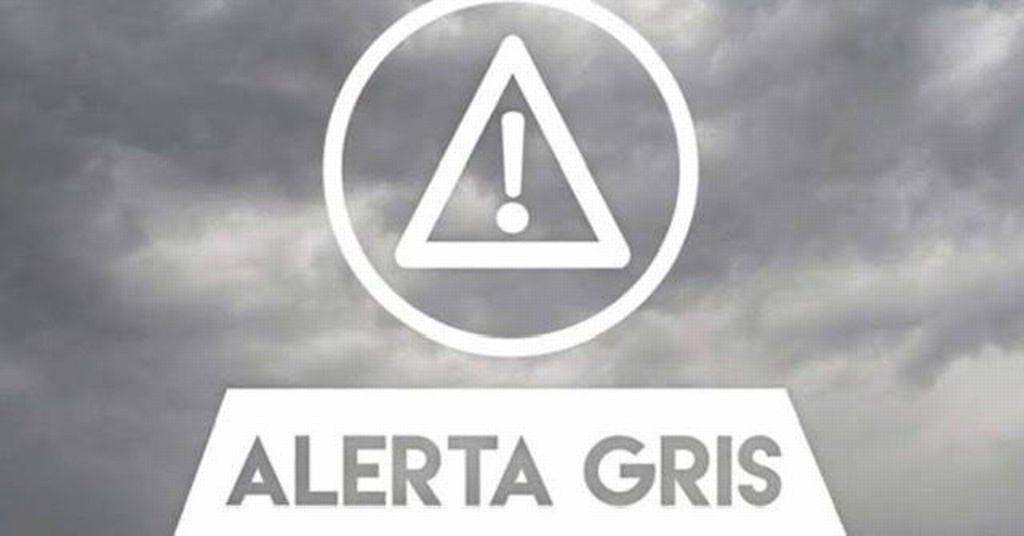 Imagen Solo Veracruz cuenta con una Alerta Gris meteorológica 