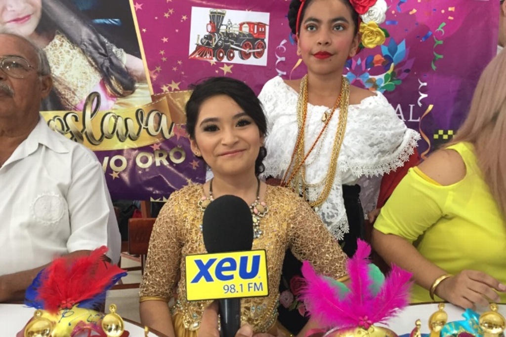 Imagen Miroslava se inscribe como candidata a Reina Infantil del Carnaval de Veracruz