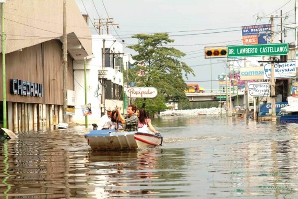 Imagen Advierten lluvias en Tabasco similares a las que ocasionaron inundación histórica en 2007