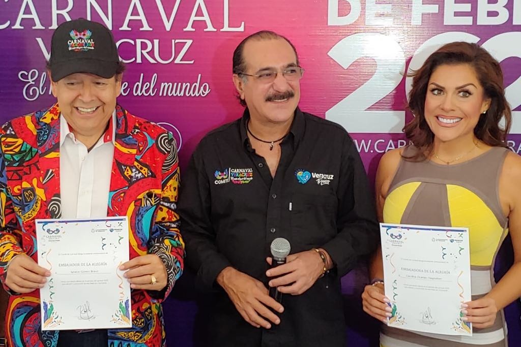 Imagen Nombran a dos embajadores más para el Carnaval de Veracruz 2020