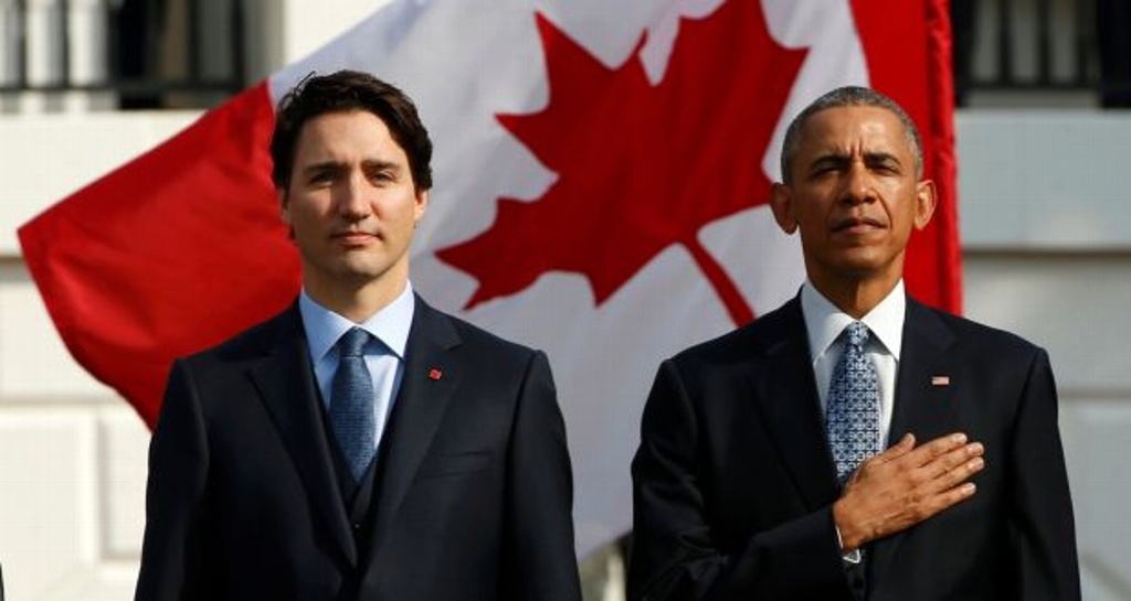 Imagen Barack Obama exhorta a canadienses a reelegir a Justin Trudeau