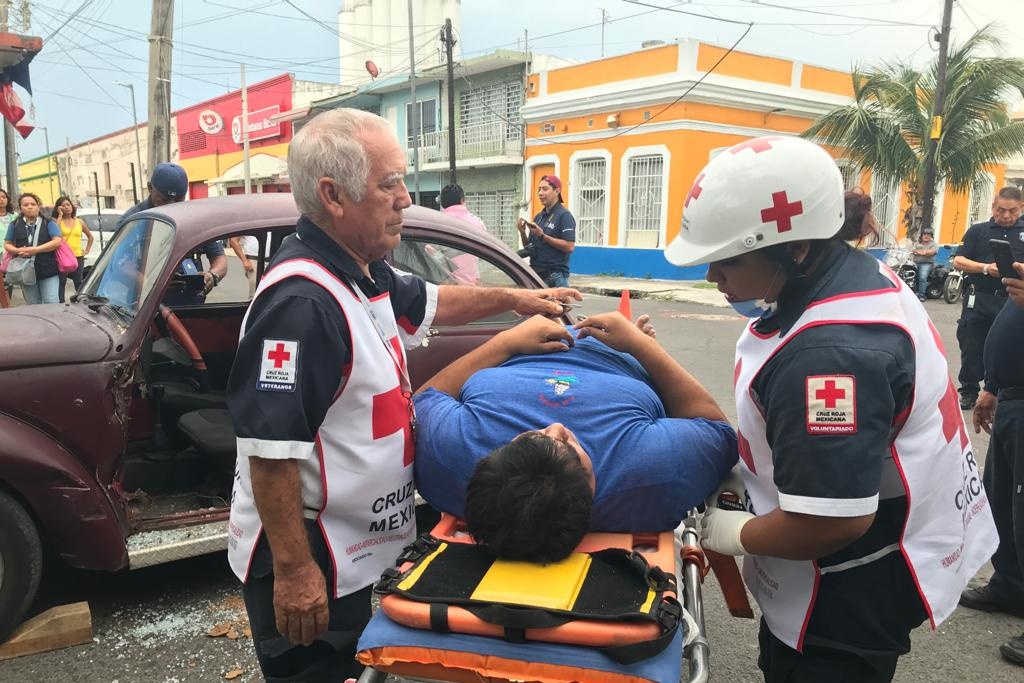 Imagen Choque en Veracruz deja una persona lesionada 