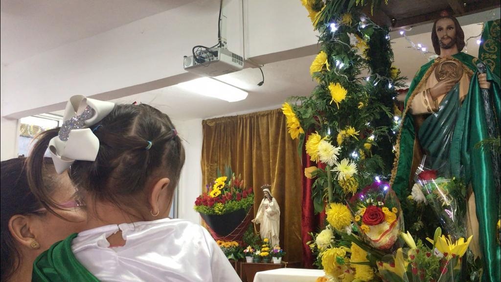 Imagen Así celebran en Veracruz a San Judas Tadeo, santo de las causas imposibles (Video+Fotos)