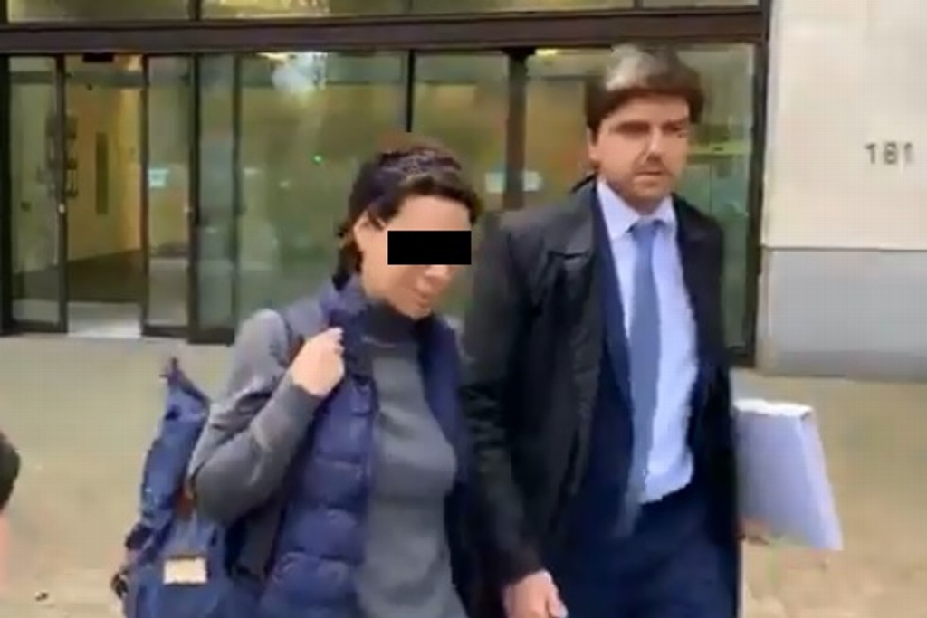 Imagen Otorgan libertad a Karime “N” luego de pagar fianza de 3.5 mdp en Londres