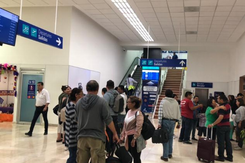 Imagen Retrasos de dos vuelos de la CDMX en aeropuerto de Veracruz