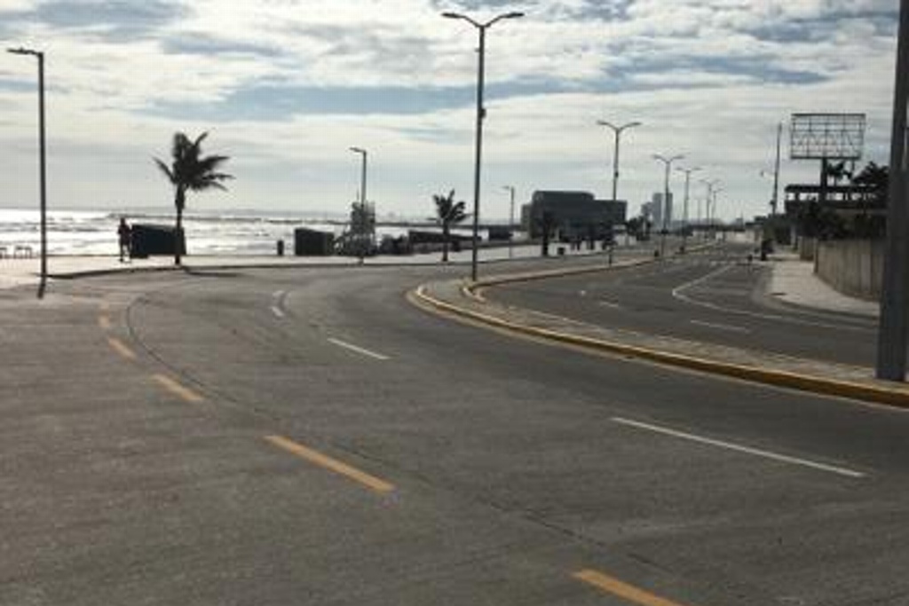 Imagen Precaución, cierre vial en Boca del Río