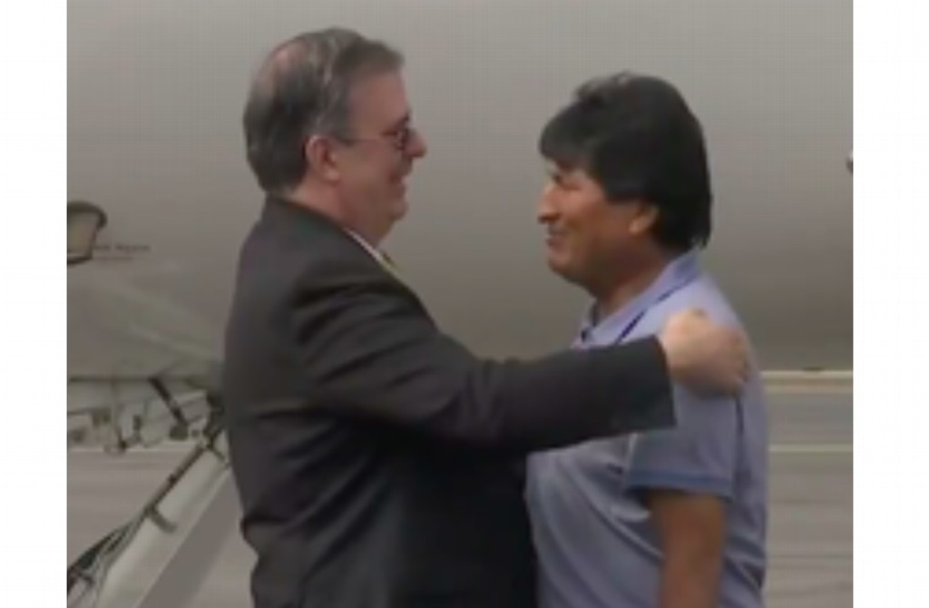 Imagen Llega a México expresidente de Bolivia, Evo Morales 
