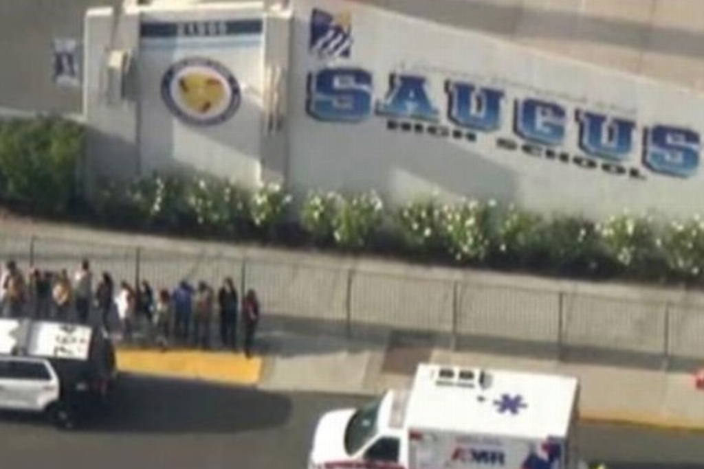 Imagen Reportan un muerto por tiroteo en escuela de California