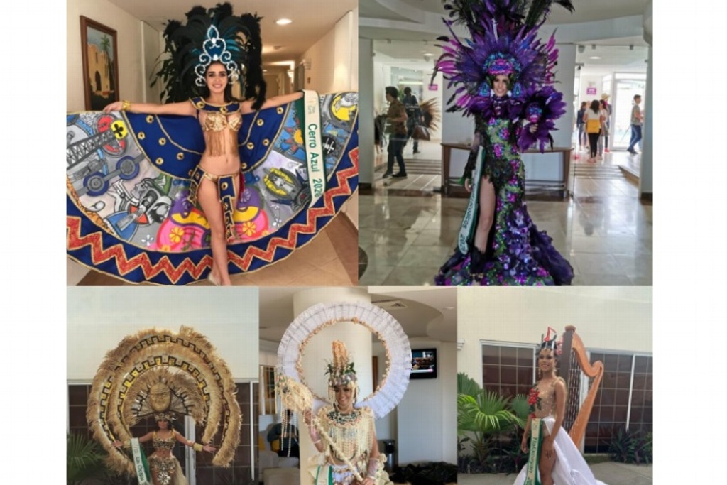 Imagen Cancelan desfile de traje típico del certamen Miss Earth Veracruz 2020