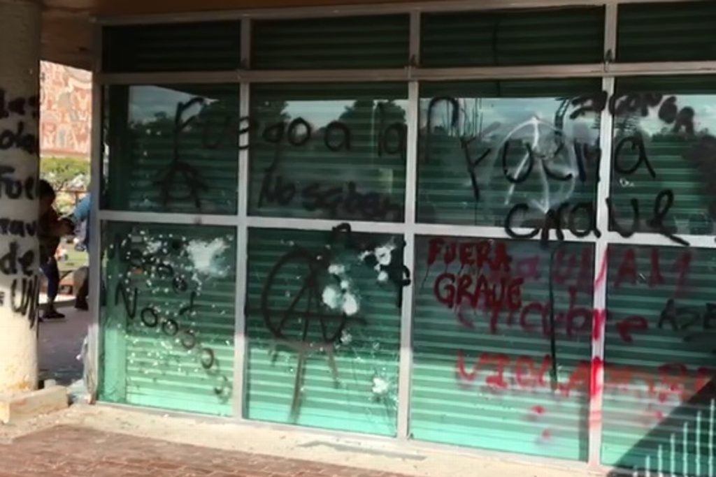 Imagen Presenta la UNAM denuncia por actos vandálicos