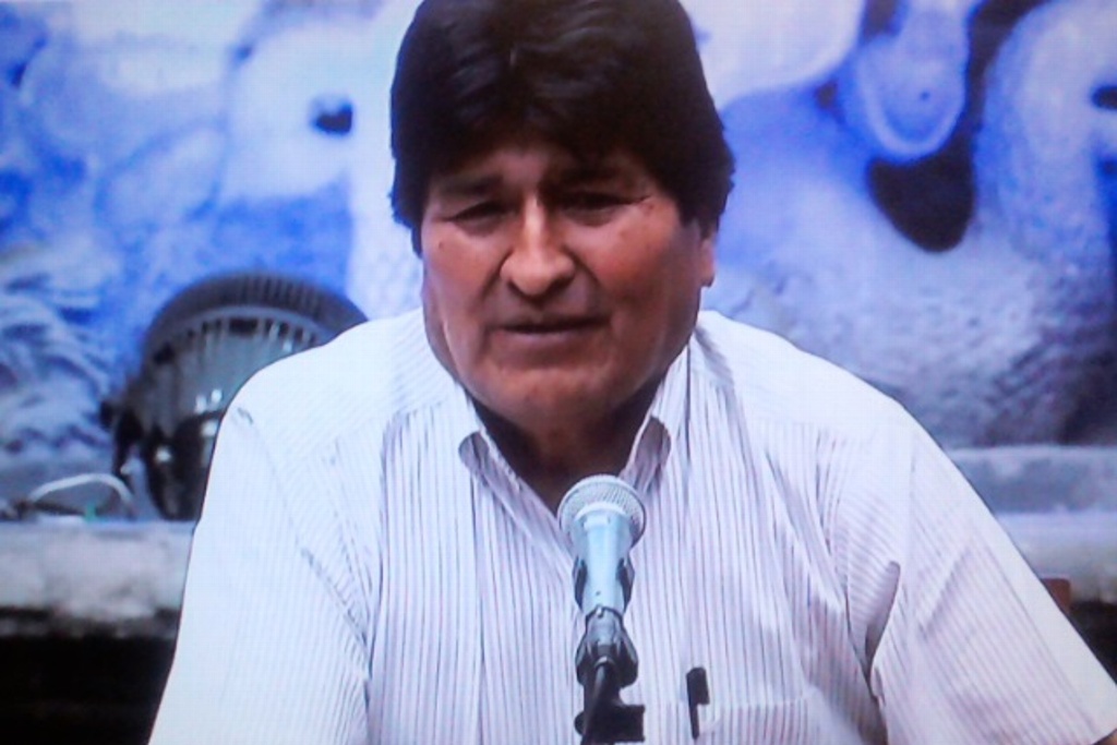 Imagen Hay delitos de lesa humanidad en Bolivia: Evo Morales