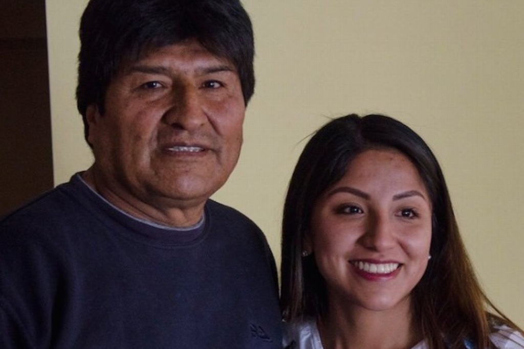 Imagen Dan salvoconducto a hija de Evo Morales para que reciba asilo en México