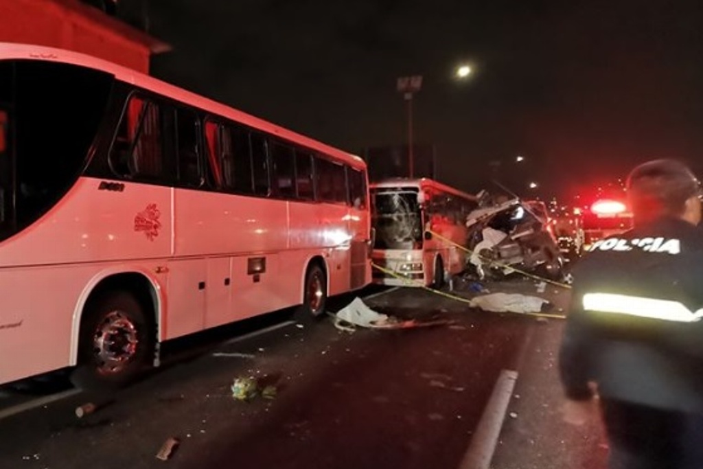 Imagen A disposición de juez, chofer implicado en accidente en autopista México-Pachuca