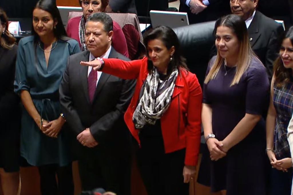 Imagen Senadores eligen a Ana Margarita Ríos Farjat como nueva ministra de la Suprema Corte