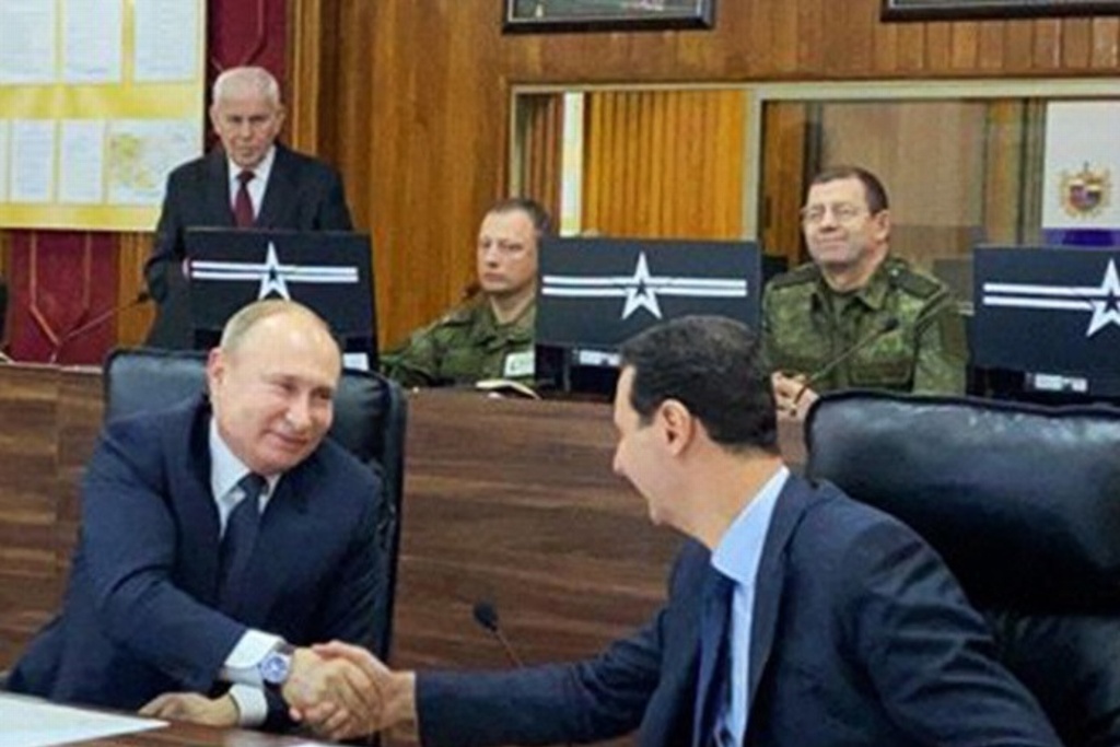 Imagen Se reúnen presidentes de Rusia y Siria