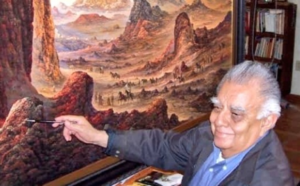 Imagen Fallece Jorge Cázares Campos, pintor de los paisajes de las cajas de cerillos