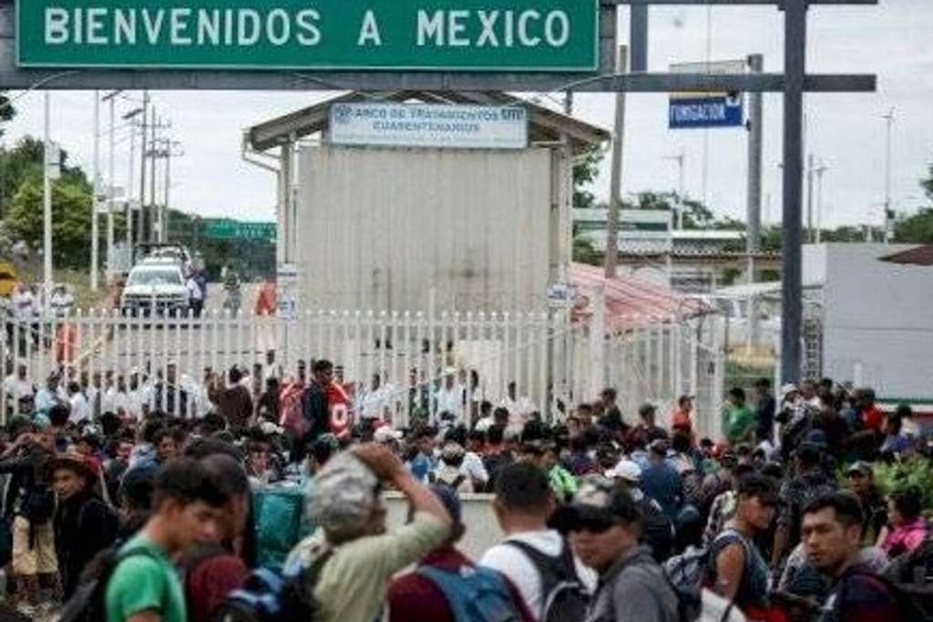 Imagen Hay crisis humanitaria severa por caravana migrante varada: DH Guatemala