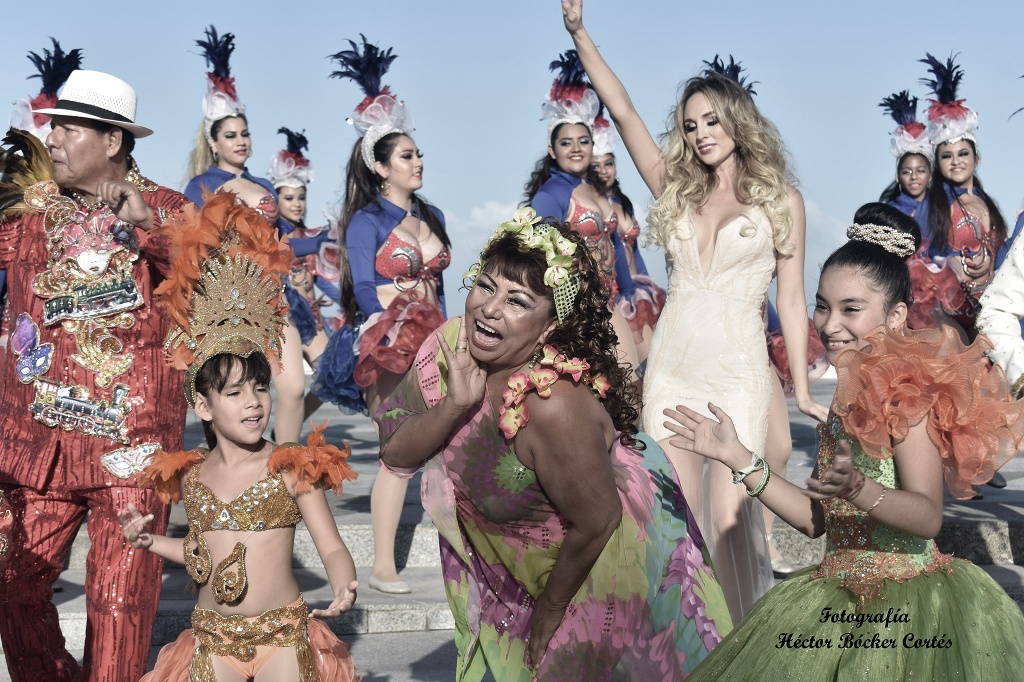 Imagen Graba canción y videoclip del Carnaval la veracruzana Mitzuko (+canción/fotos)