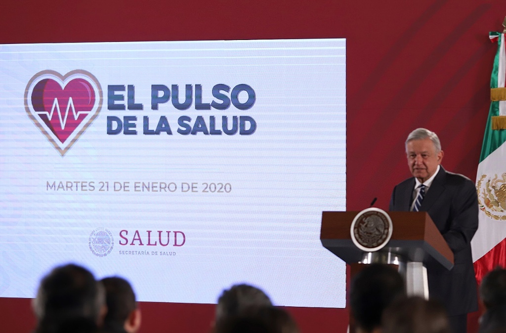 Imagen Presenta López Obrador informe “El Pulso de la Salud”