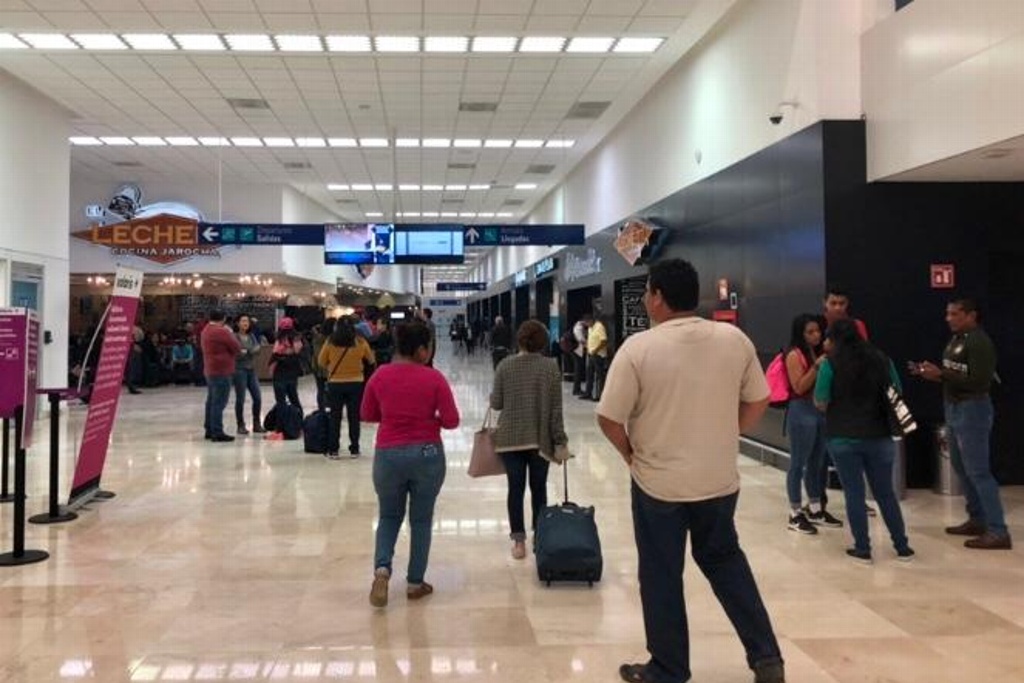 Imagen Vuelos demorados en el aeropuerto de Veracruz 