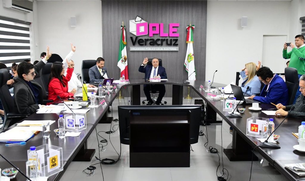 Imagen Aprueba OPLE Veracruz más 330 mdp en prerrogativas a partidos políticos