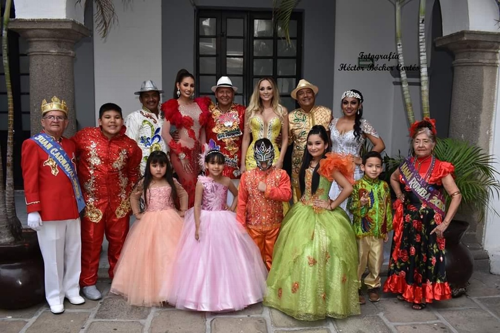 Imagen Presentan a la Corte Real electa del Carnaval de Veracruz 2020 (+fotos)