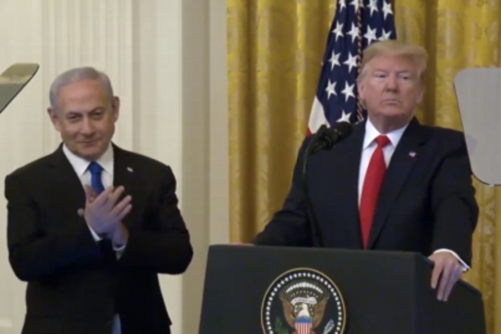 Imagen Anuncia Trump Acuerdo del Siglo Israel-Palestina 