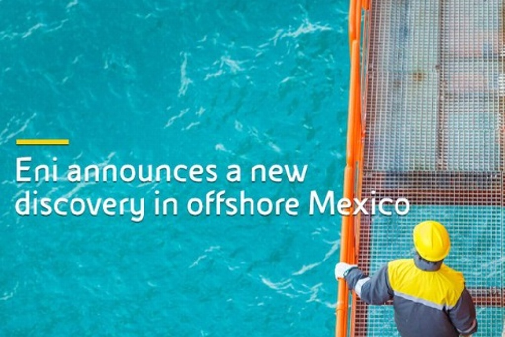 Imagen Descubre empresa italiana yacimiento petrolero en Golfo de México