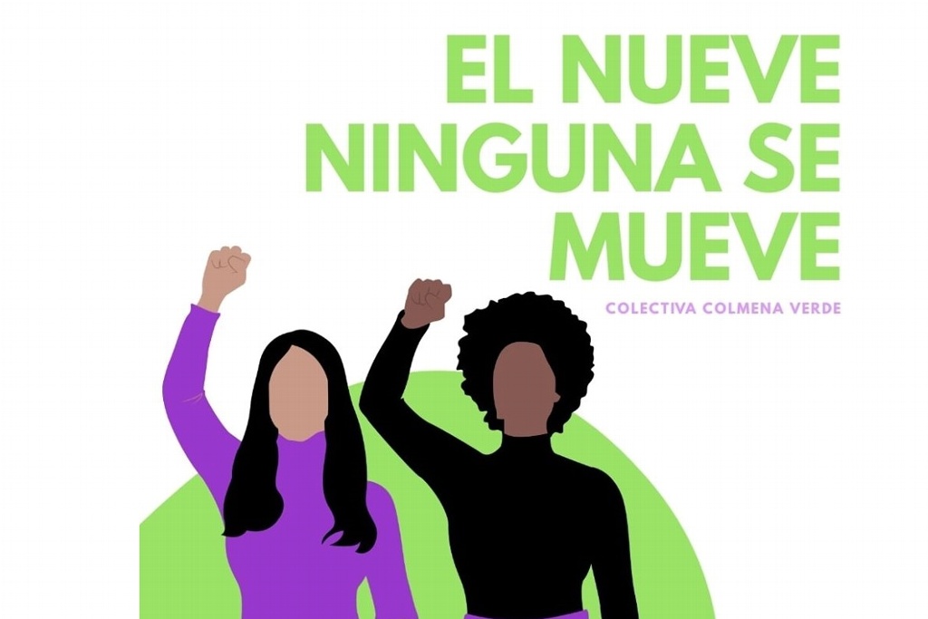 Imagen Colectiva Colmena Verde se suma al paro #ElNueveNingunaSeMueve