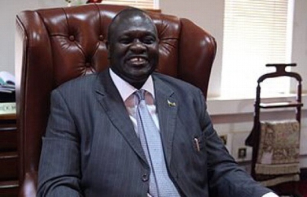 Imagen Asume líder rebelde la vicepresidencia de Sudán del Sur