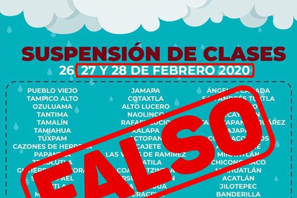 Imagen Tras rumores, SEV informa que este jueves se reanudan clases en Veracruz