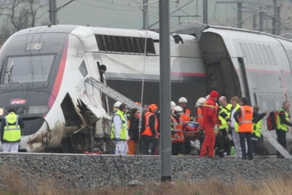 Imagen Descarrilamiento de tren en Francia deja 21 heridos