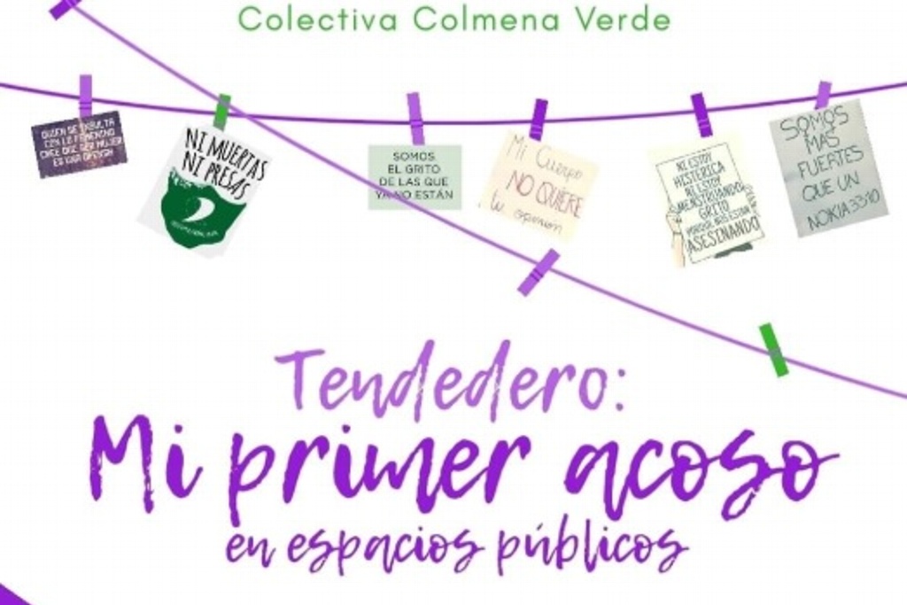 Imagen Harán tendedero para exponer violencia y acoso contra mujeres  en espacios públicos