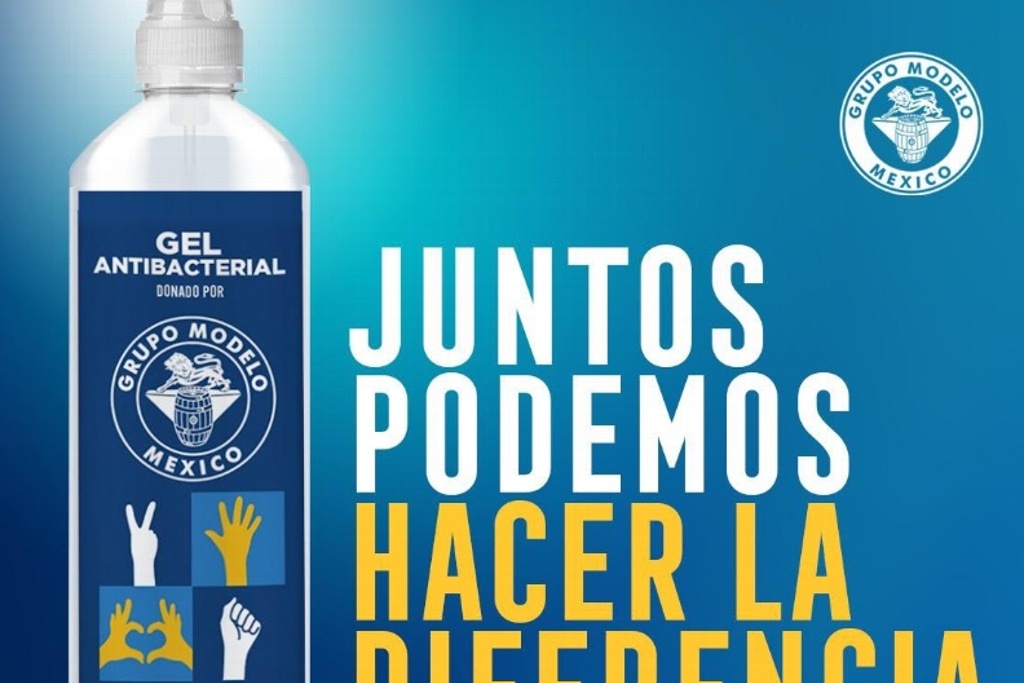 Imagen Grupo Modelo creará gel antibacterial de su Corona Cero y lo donará