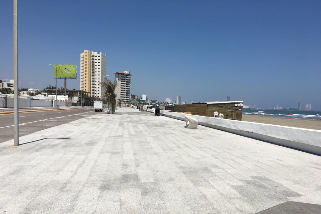 Imagen En playas, áreas públicas y comercios en Boca del Río continúan medidas por Covid-19 