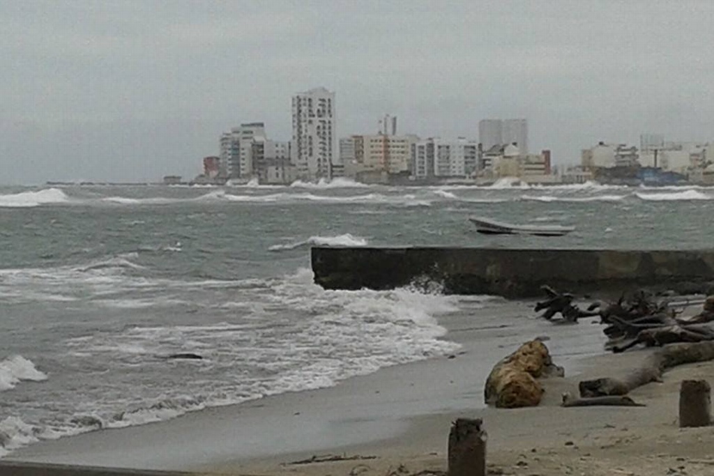 Imagen Podría haber vientos del norte con rachas de 60 a 70 km/hr en Veracruz-Boca del Río
