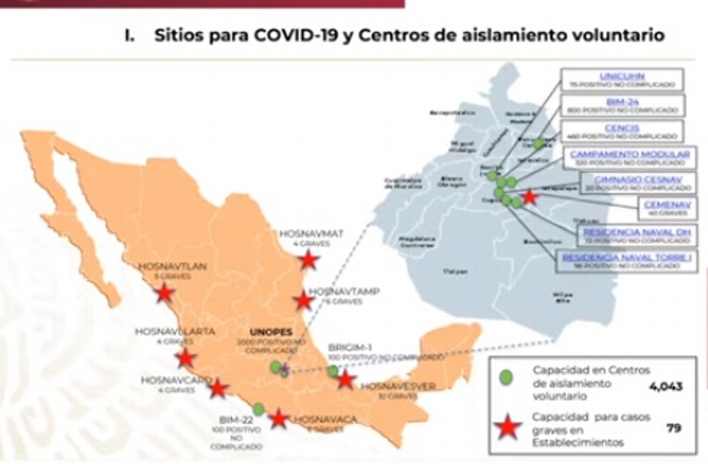 Imagen Veracruz contará con un centro de aislamiento para el coronavirus: Semar 