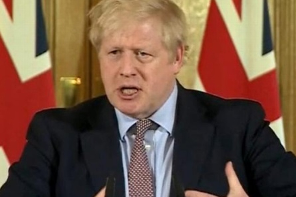 Imagen Primer ministro británico Boris Johnson da positivo por coronavirus