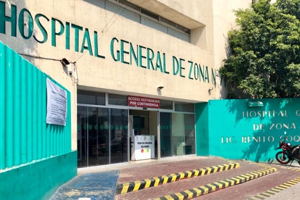 Imagen Restringen acceso por coronavirus en Hospital General Número 71 del IMSS en Veracruz