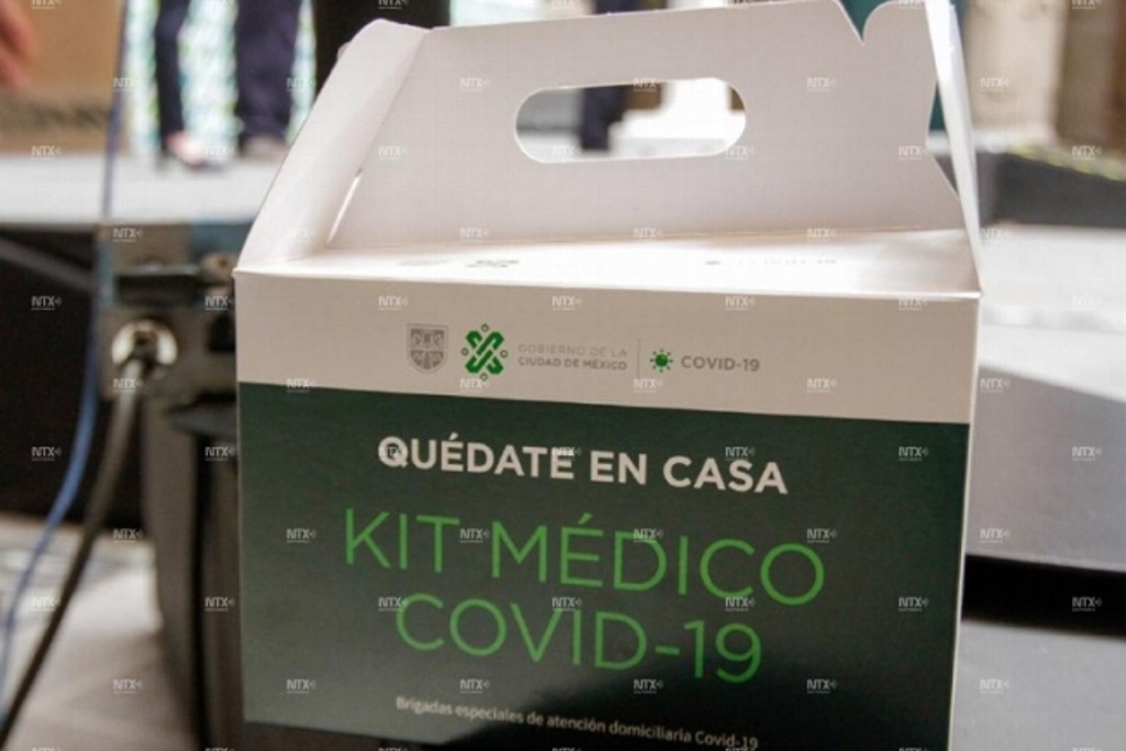 Imagen Gobierno arma kits médicos para contagiados de Covid-19 en CDMX 