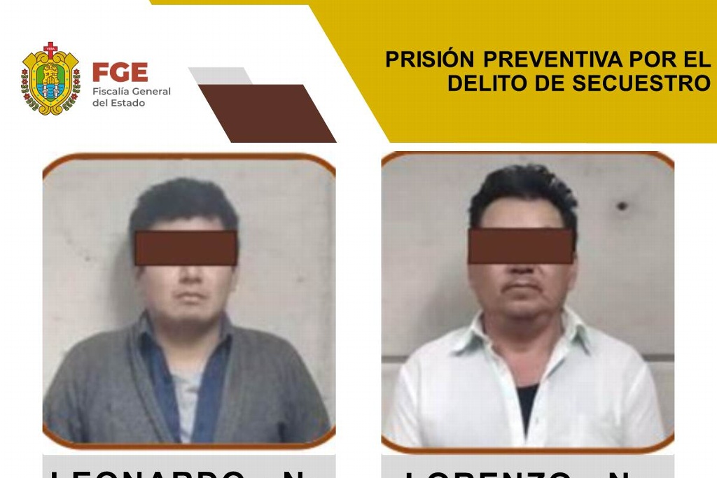Imagen Dan prisión preventiva a probables secuestradores en Xalapa, Veracruz