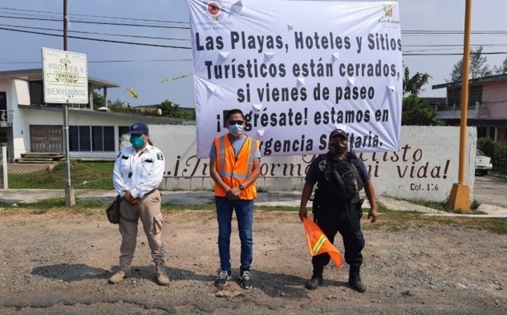 Imagen En San Rafael, Veracruz también ponen filtros para impedir arribo de turistas