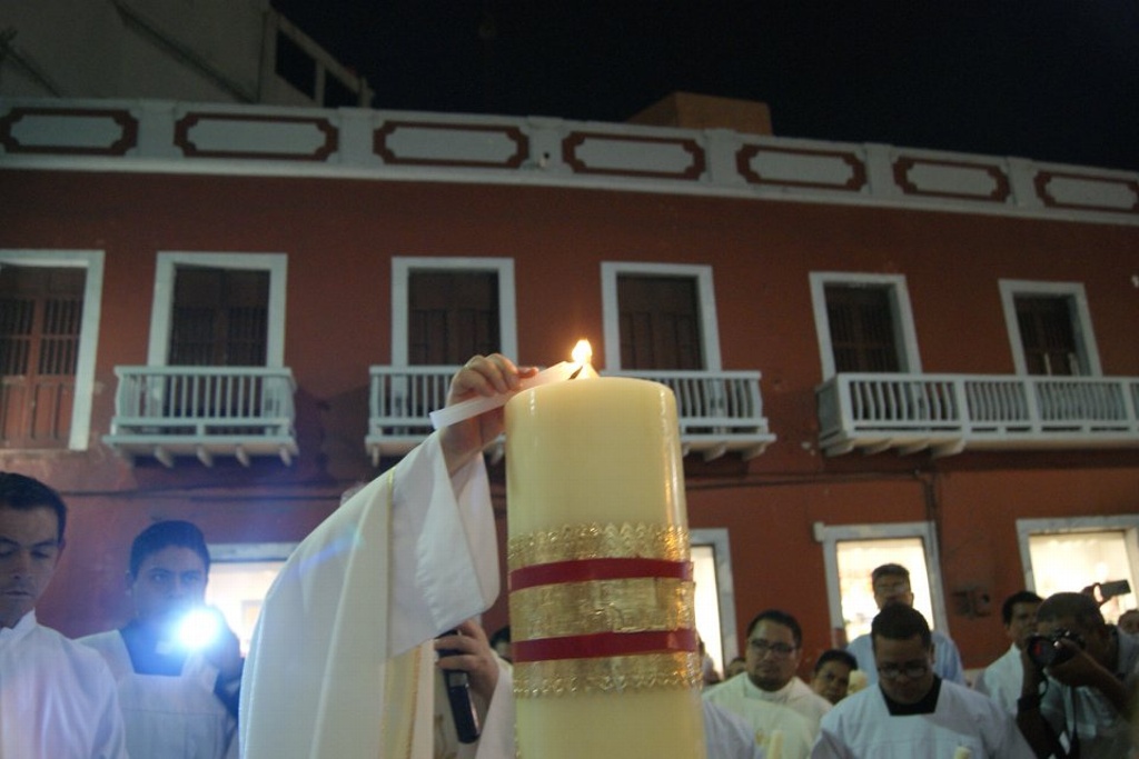 Imagen ¿El cirio y agua como serán bendecidos este Sábado Santo en Veracruz?