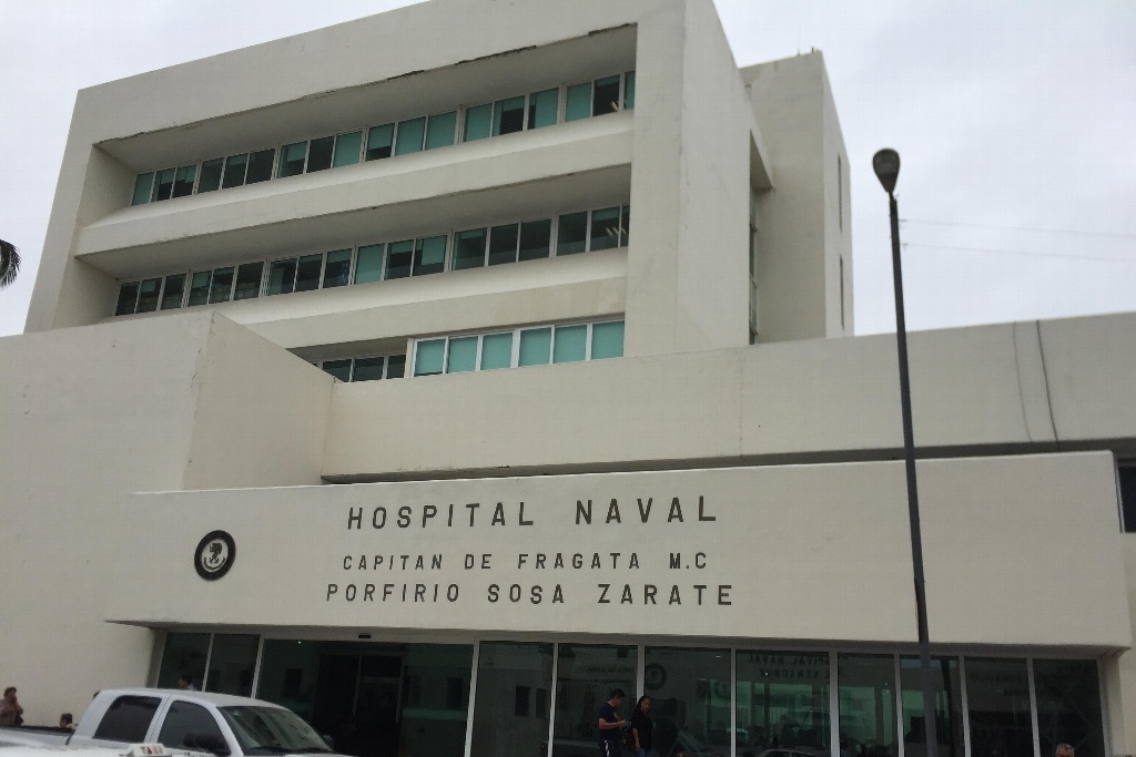 Imagen Hospital Naval de Veracruz se dedicará únicamente a atender COVID-19: Semar