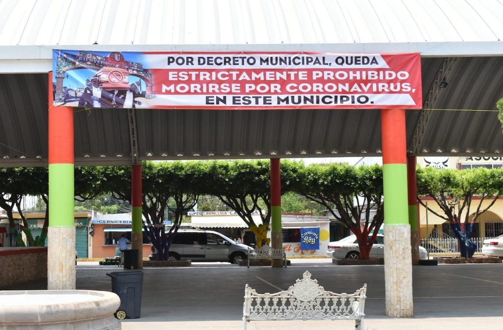 Imagen ¡No es fake news! Alcalde prohíbe morir de coronavirus en sur de Veracruz